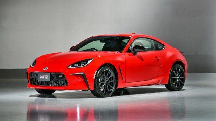 Car Toyota GR86 best color choices and limited editions